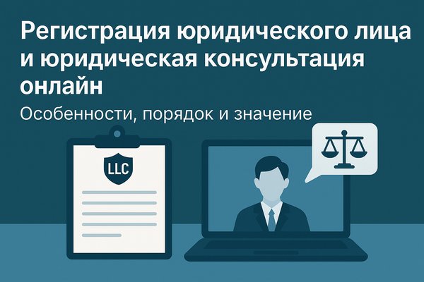 Регистрация юридического лица и юридическая консультация онлайн: особенности, порядок и значение